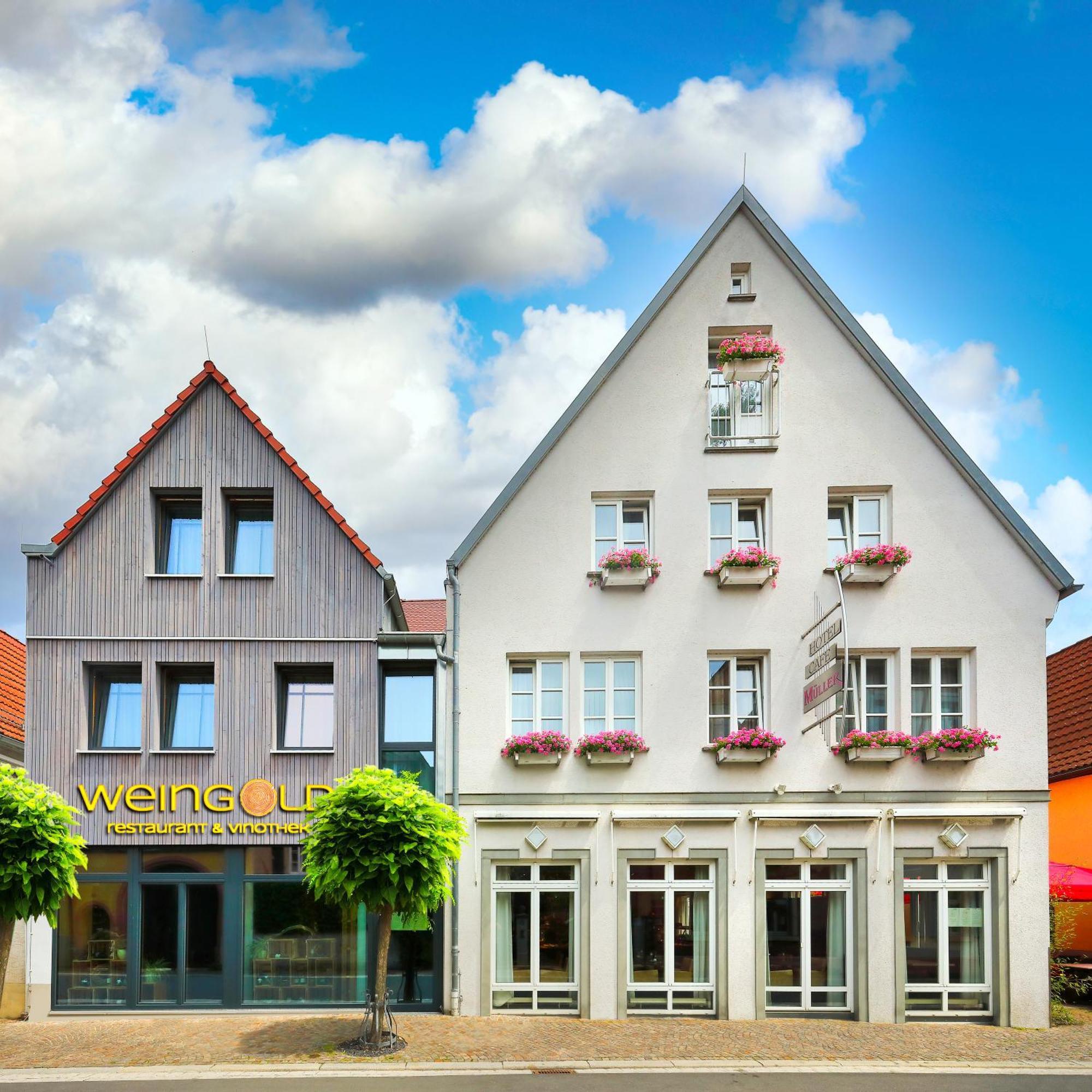 Veitshöchheim Hotel Mueller Cafe & Wein - Mondholzhotel מראה חיצוני תמונה